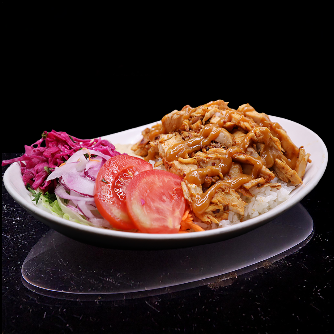 Chicken Satay On Rice