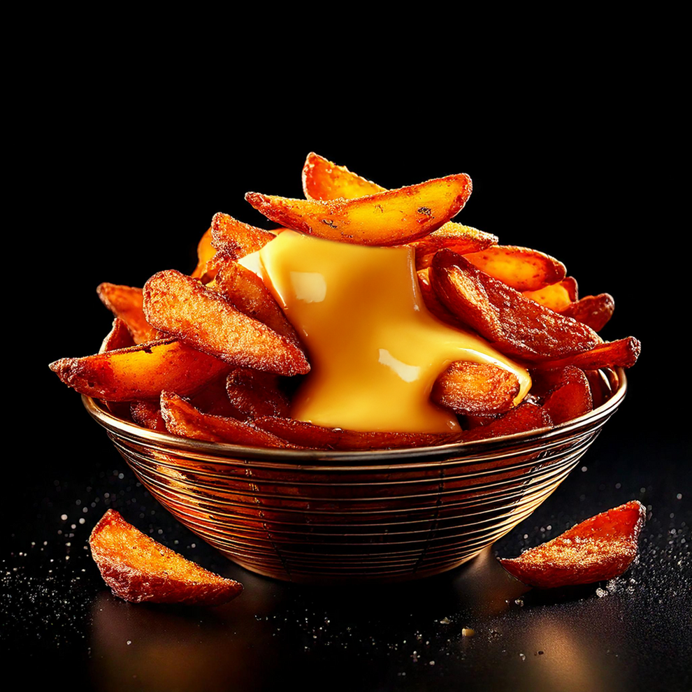 Cheesy Wedges – Little Turkish Cafe